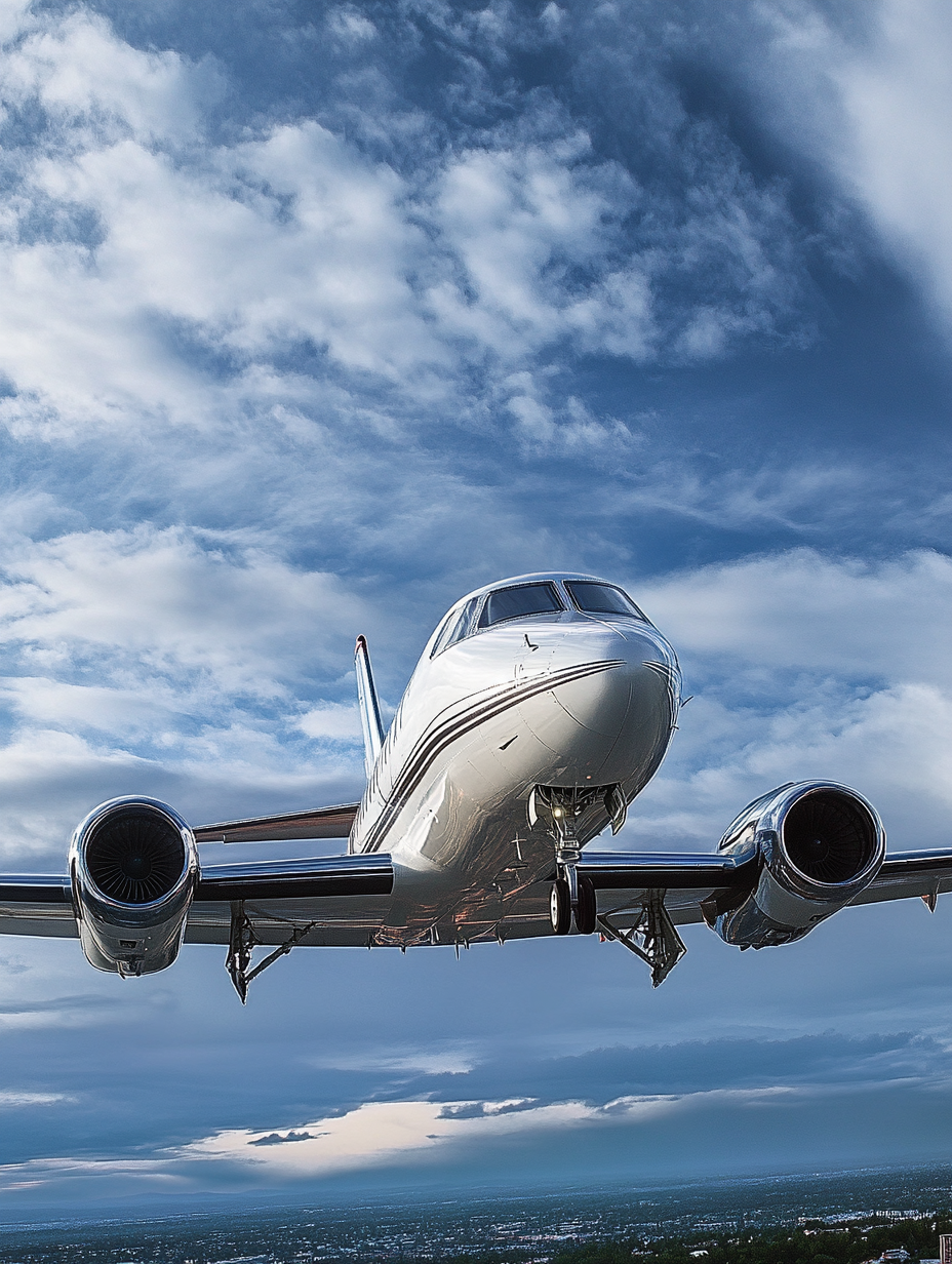 Aircraft in flight